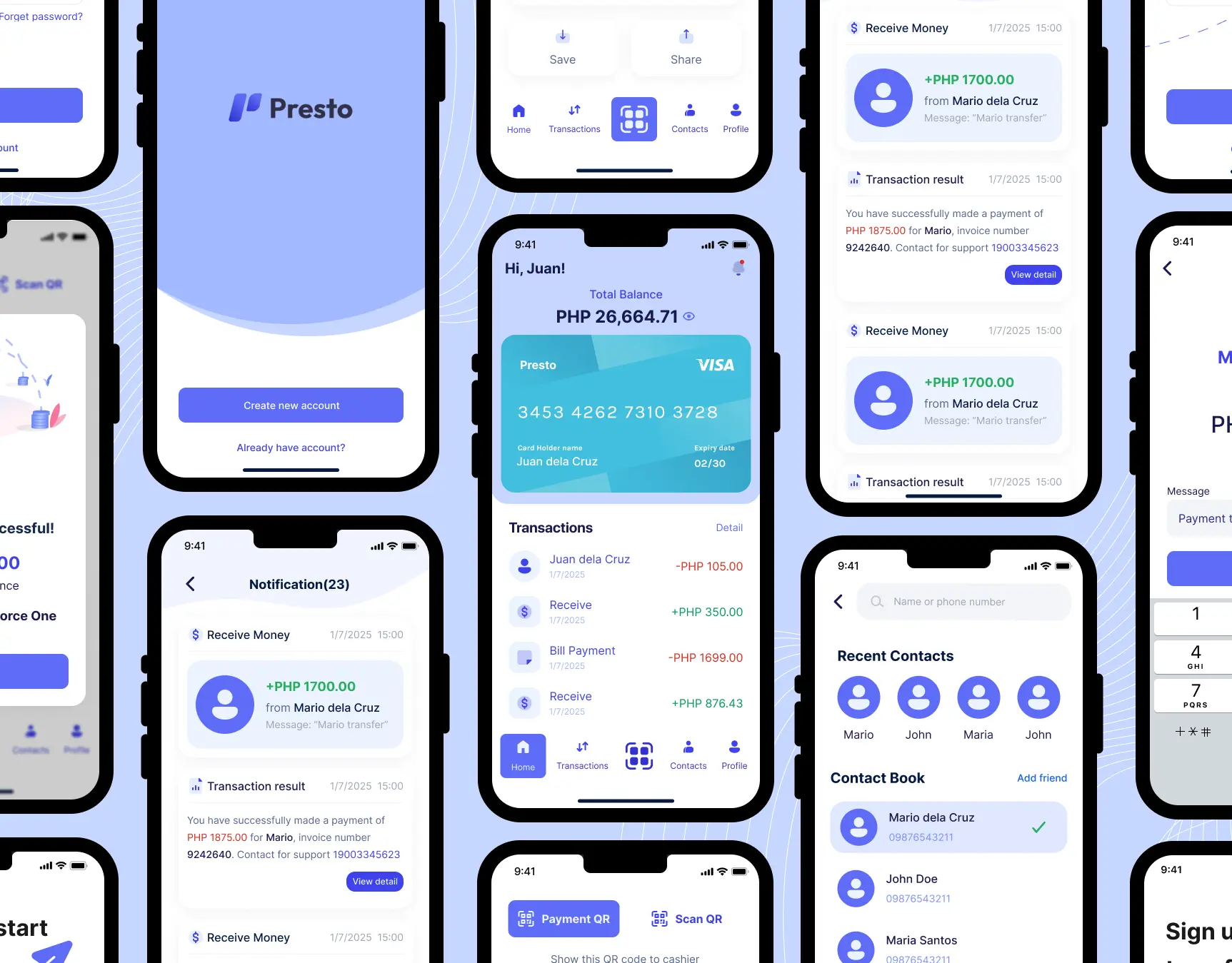 Presto Digital Banking & E-Wallet